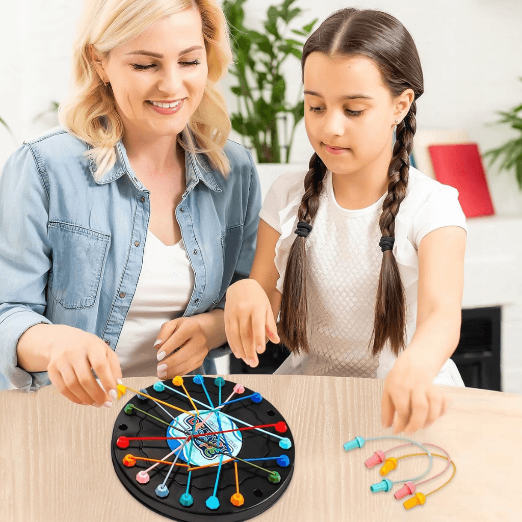 Bitwa na Sznurki - rozplącz, przełóż, wygraj!