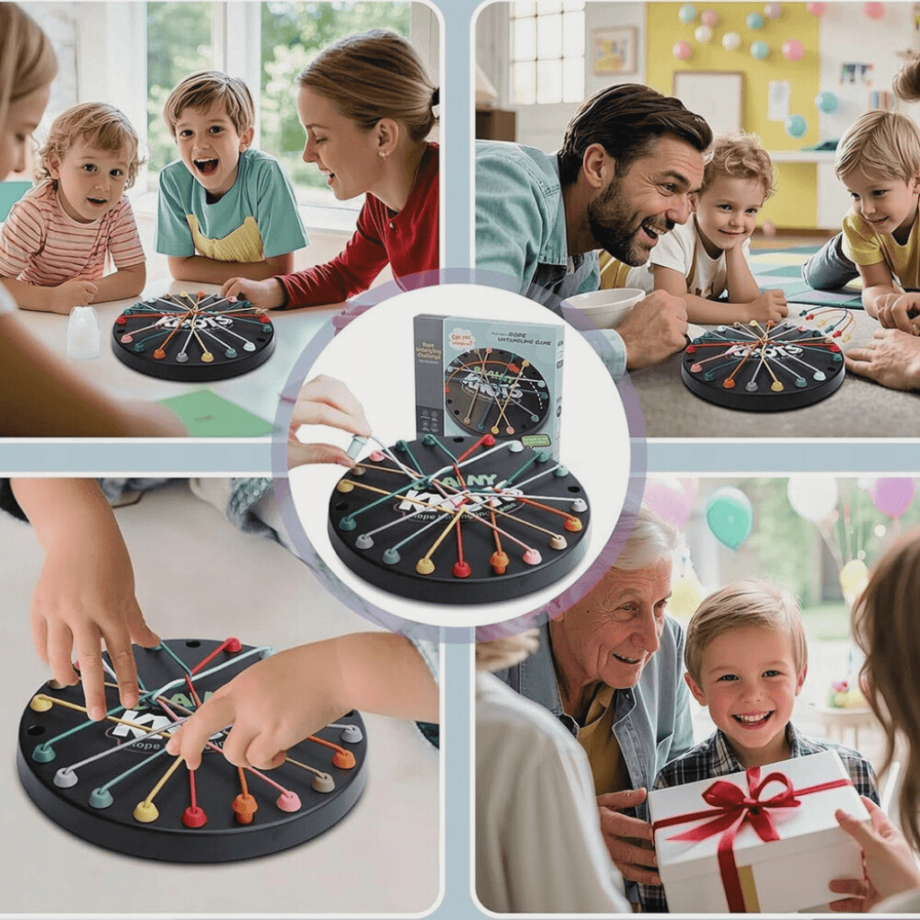 Bitwa na Sznurki - rozplącz, przełóż, wygraj!