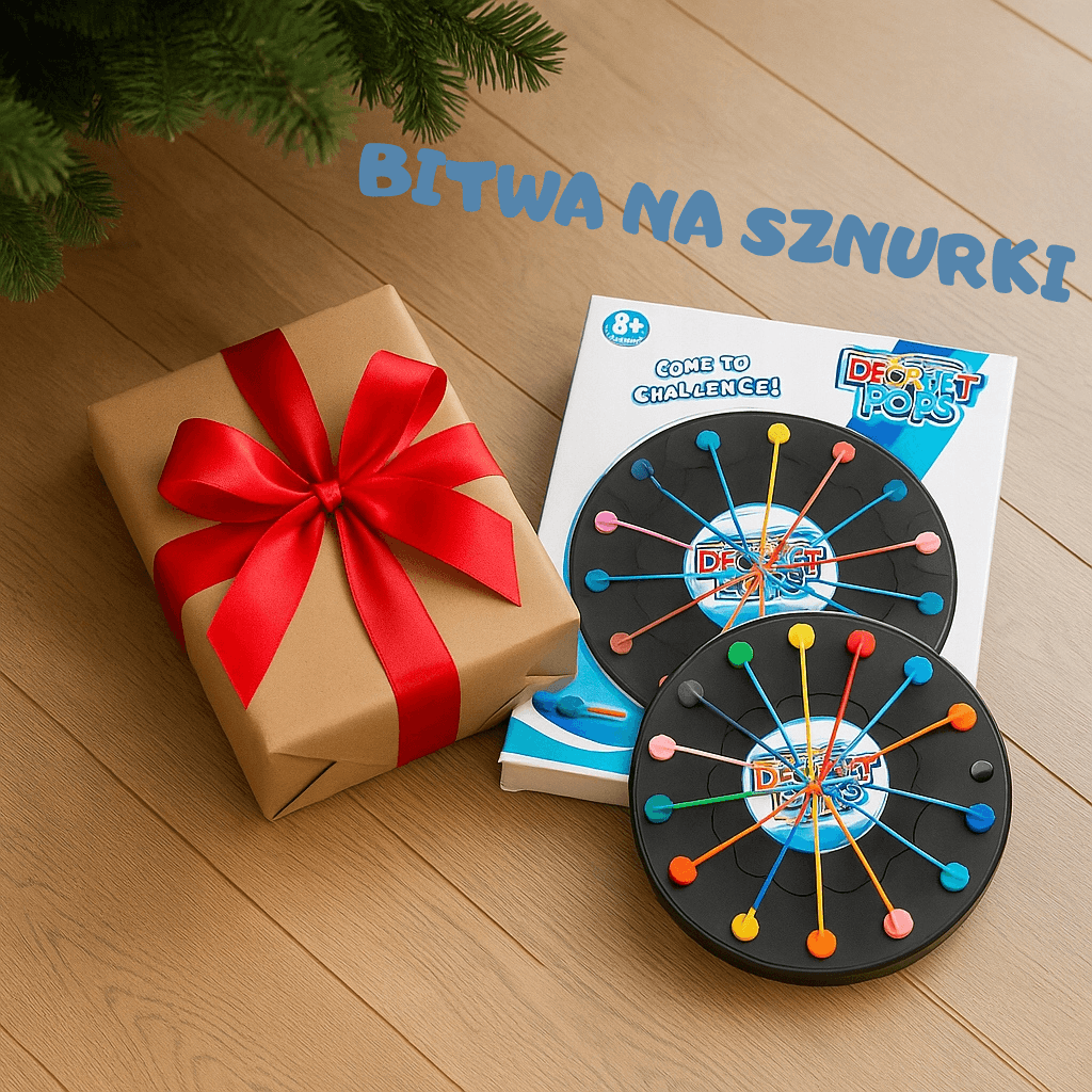 Bitwa na Sznurki - rozplącz, przełóż, wygraj!