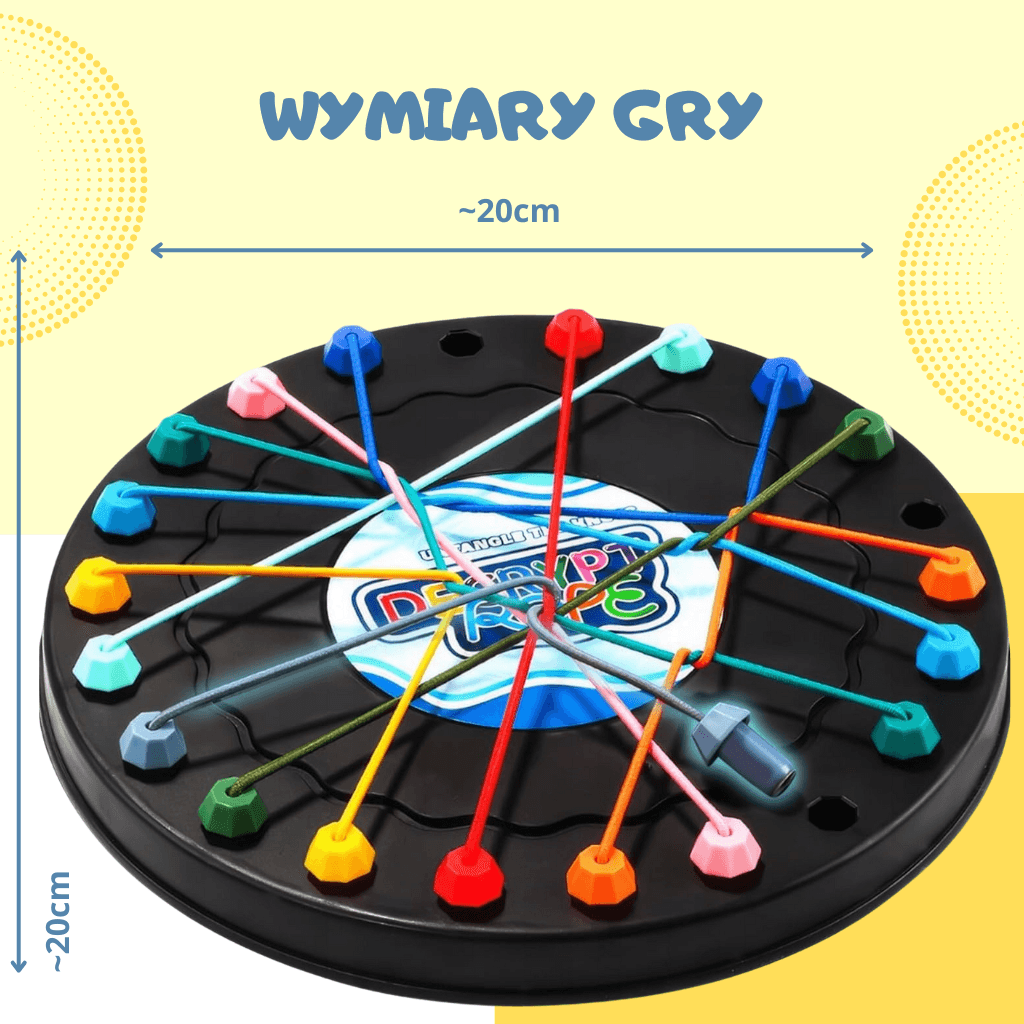 Bitwa na Sznurki - rozplącz, przełóż, wygraj!